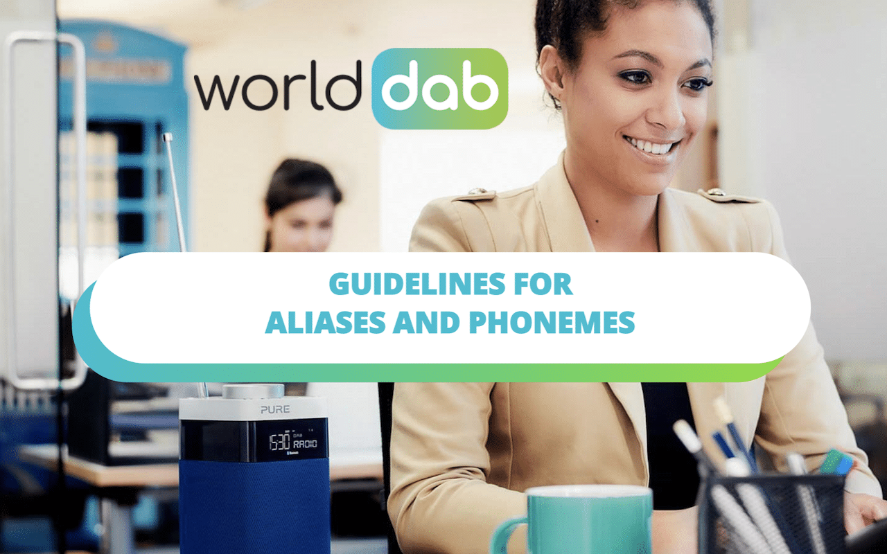 WorldDAB phoneme guidelines