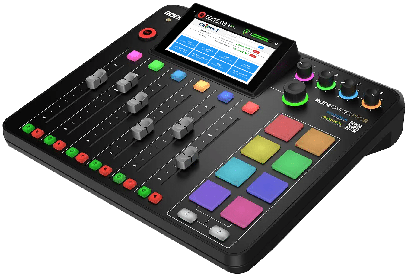 Test: Rode RODECaster Pro II, All-in-one-Recording/Podcast-Station , rodecaster  pro 2 