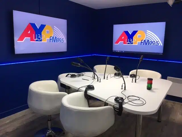 The AYPFM studio